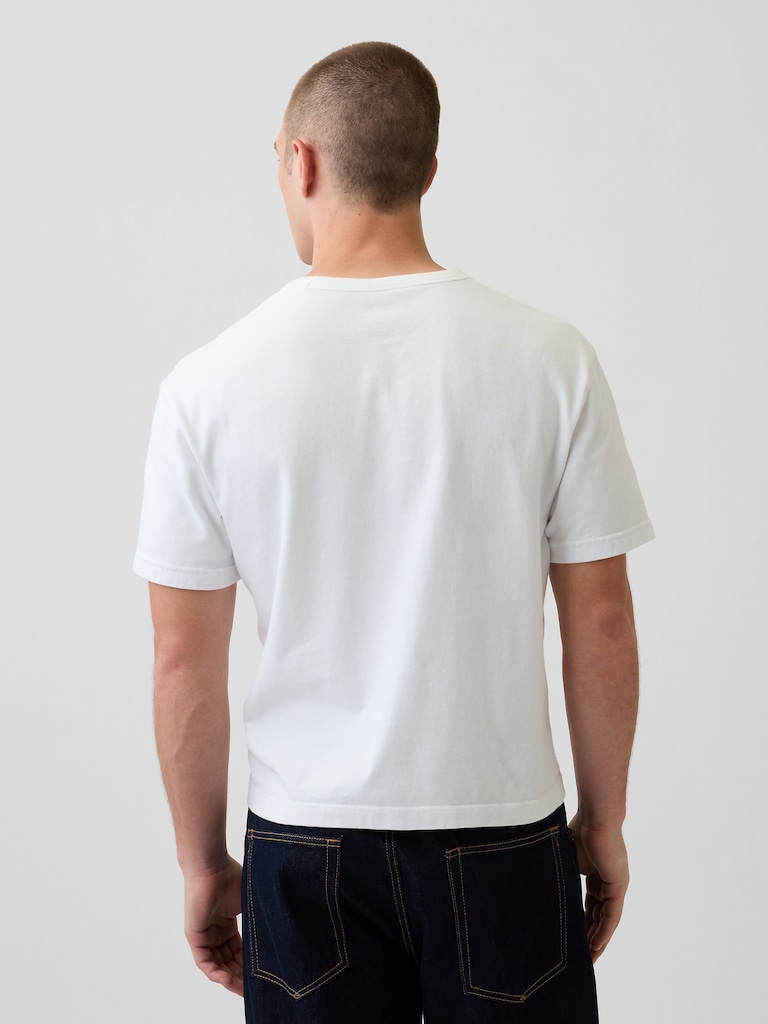 Adult Heavyweight Crop T-Shirt