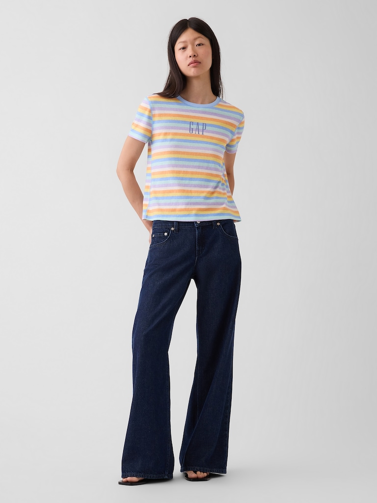 100% Cotton Authentic Shrunken Graphic T-Shirt