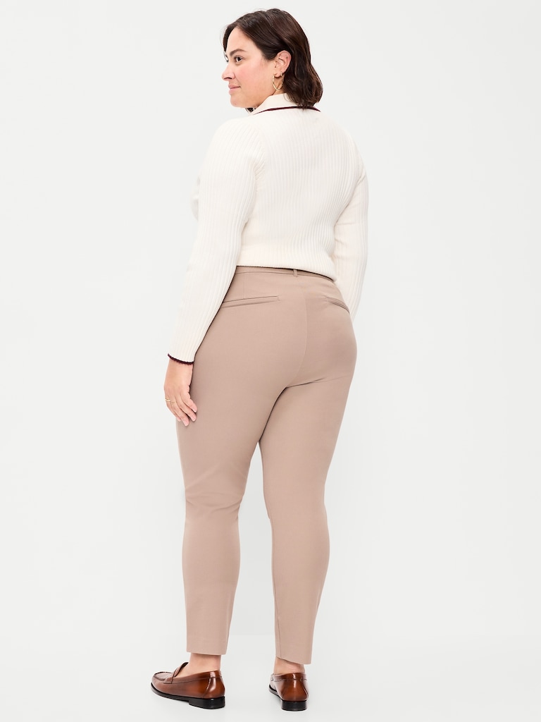 High-Waisted Pixie Skinny Ankle Pants