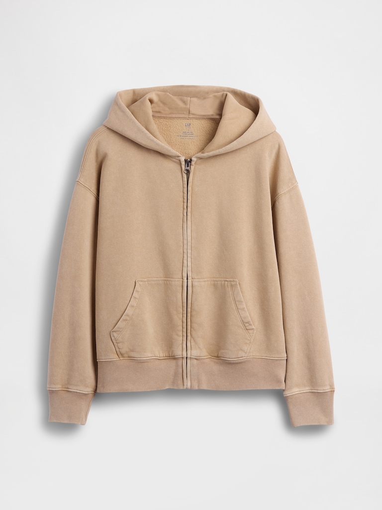 Kids VintageSoft Relaxed Zip Hoodie