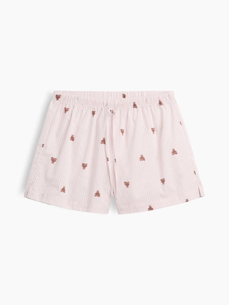 Poplin PJ Shorts