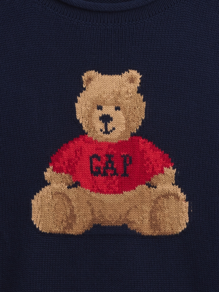 Rollneck Intarsia Sweater