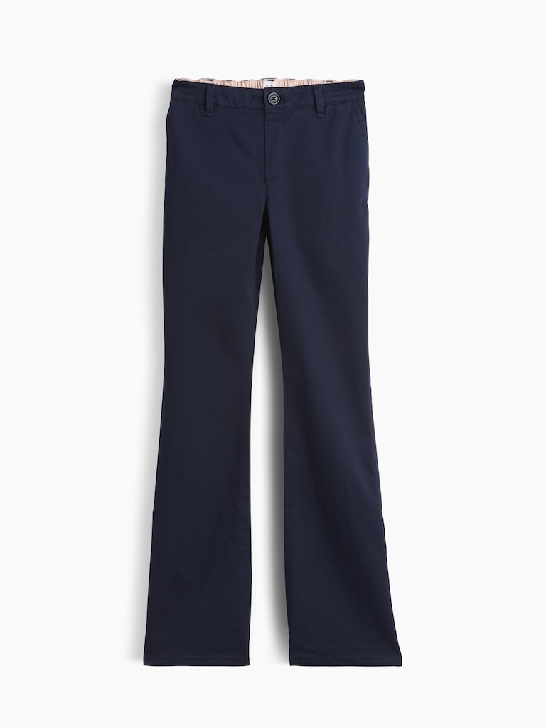Kids Uniform Flare Chino Pants