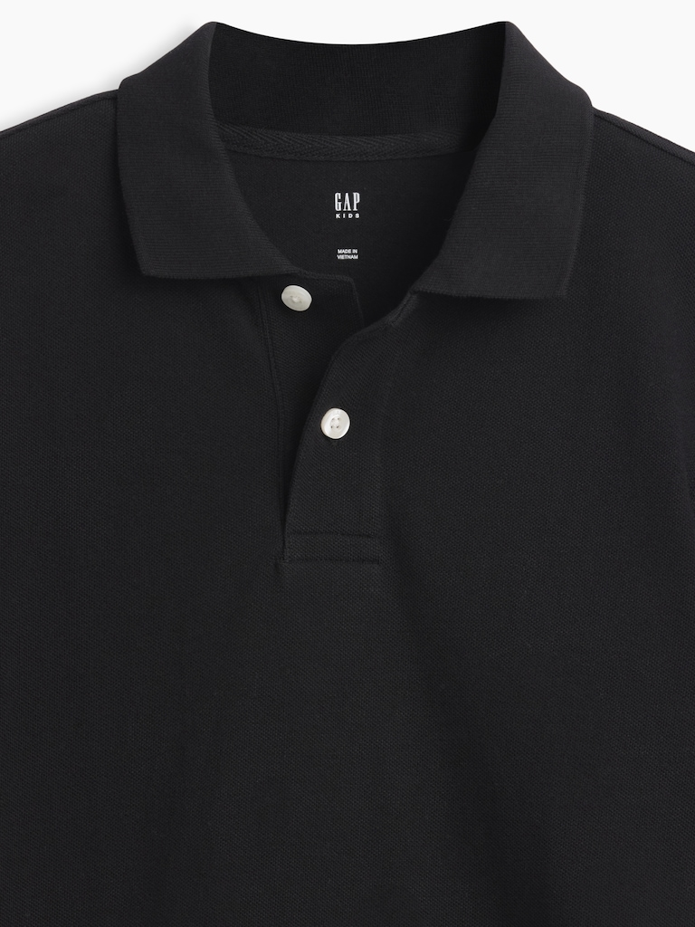 Kids Pique Polo Shirt