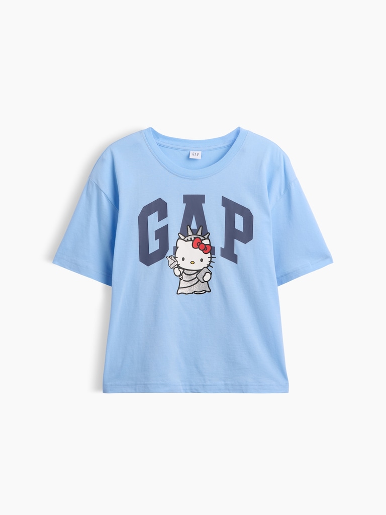 Hello Kitty Relaxed Logo T-Shirt