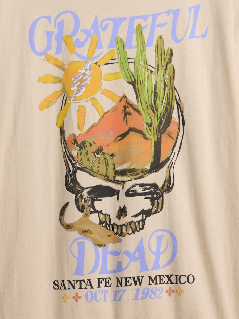 Grateful Dead Everyday Soft Relaxed Graphic T-Shirt