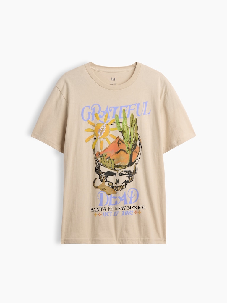 Grateful Dead Everyday Soft Relaxed Graphic T-Shirt