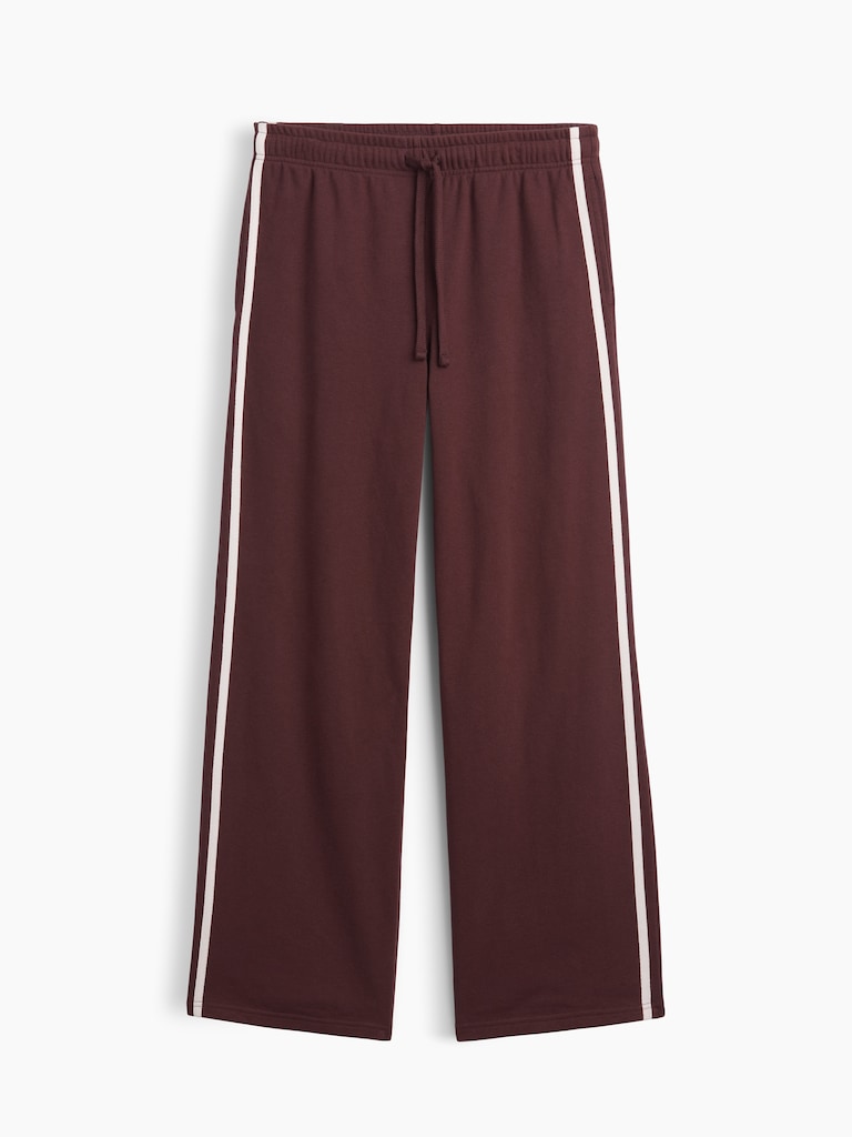 Relaxed French Terry Straight-Leg Sweatpants