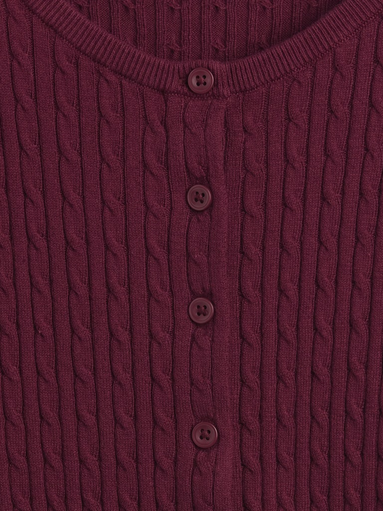 Kids Cable-Knit Cardigan