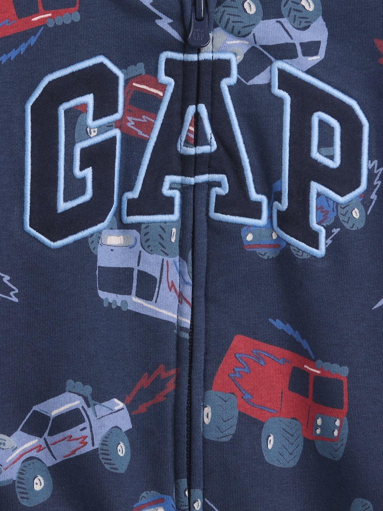 babyGap Relaxed Logo Zip Hoodie