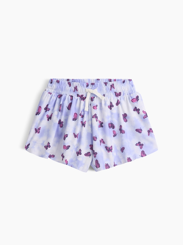 Kids Pull-On Butterfly Shorts