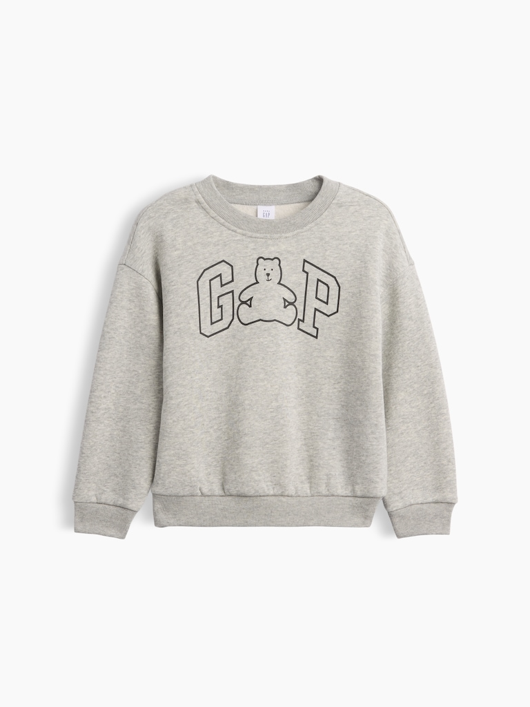 babyGap Relaxed Brannan Bear Logo Sweatshirt