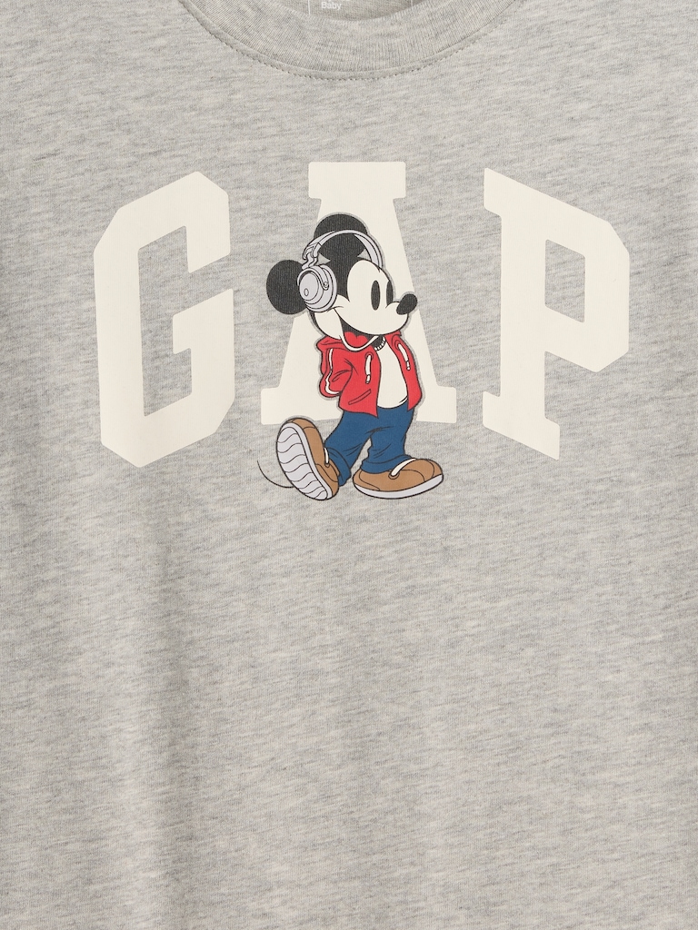 babyGap × Disney Mickey Mouse Logo T-Shirt