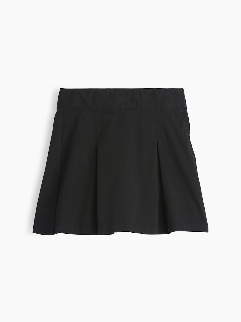 Kids Uniform Pleated Khaki Skort