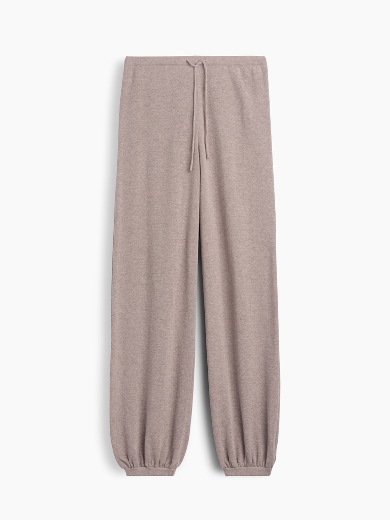 100% Cotton Relaxed Sweater Joggers