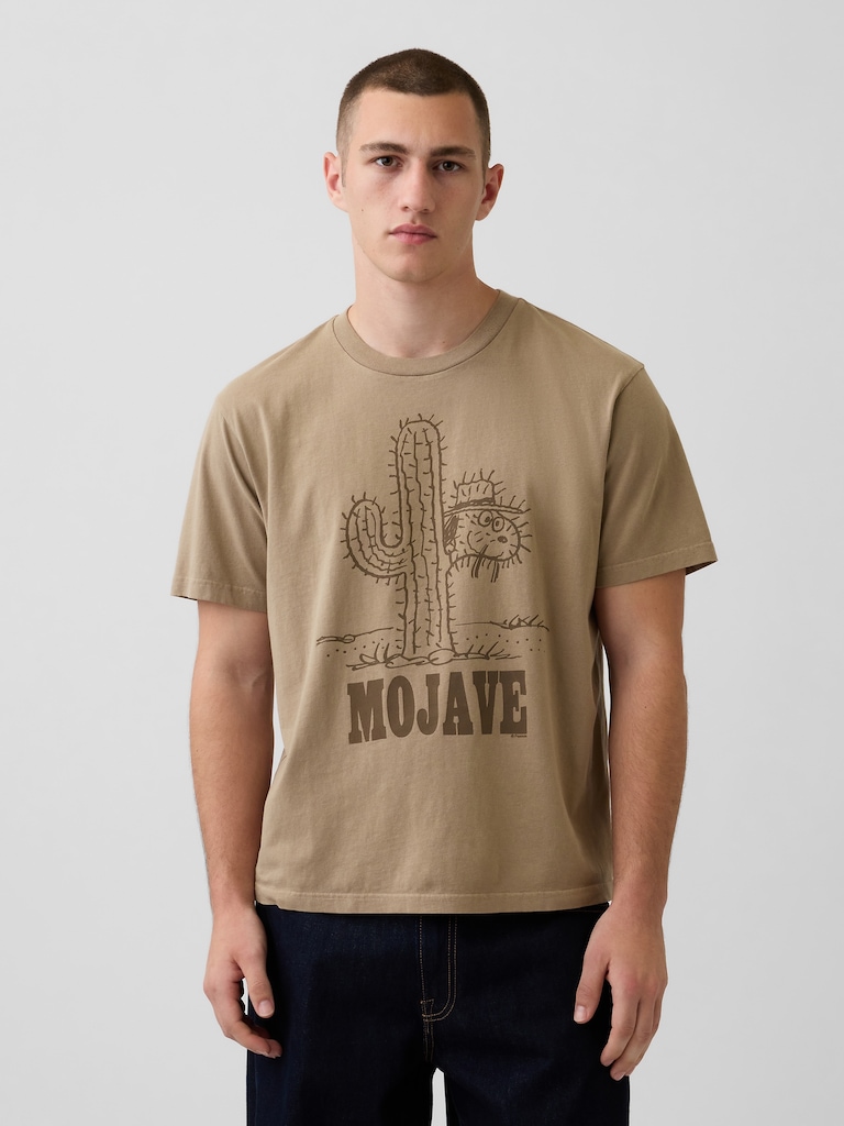 Snoopy Mojave Relaxed Graphic T-Shirt
