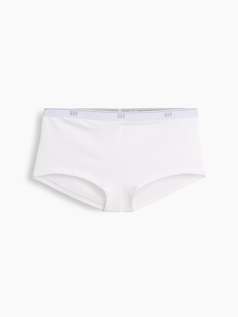 MadeSoft Organic Stretch Cotton Logo Shorty