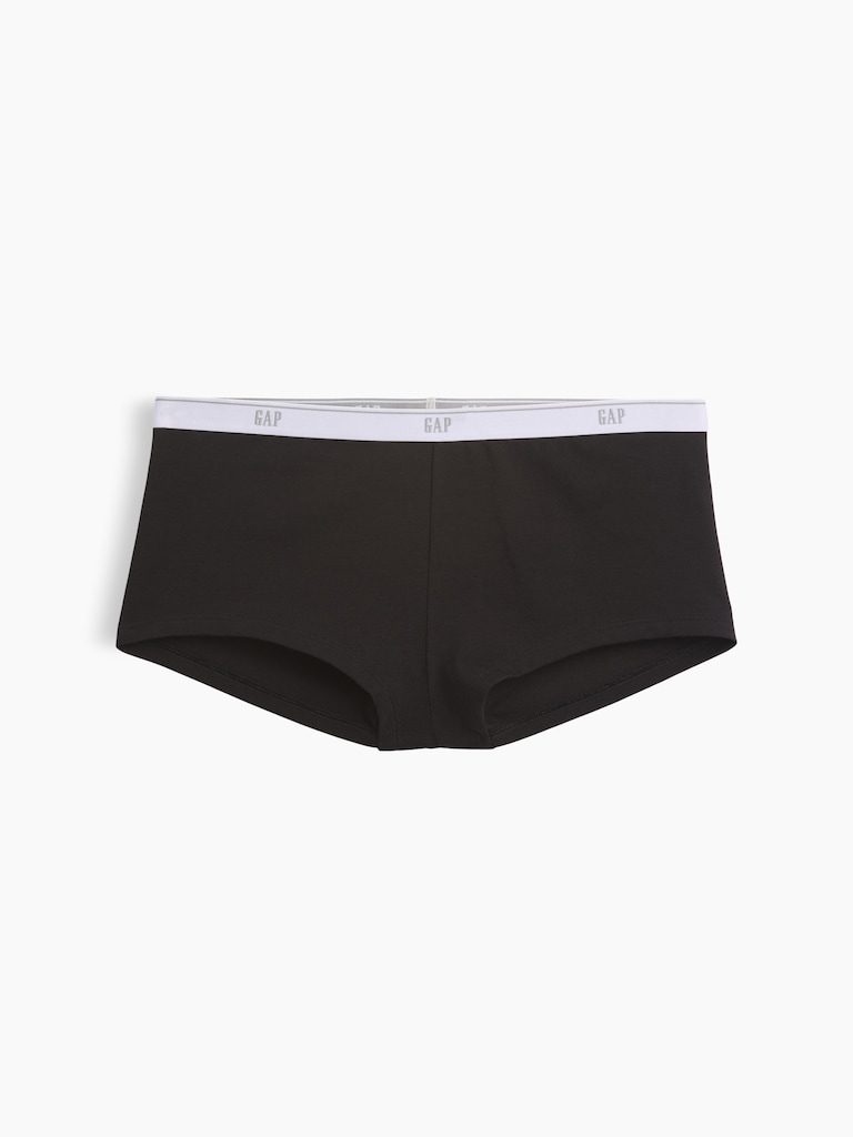 MadeSoft Organic Stretch Cotton Logo Shorty