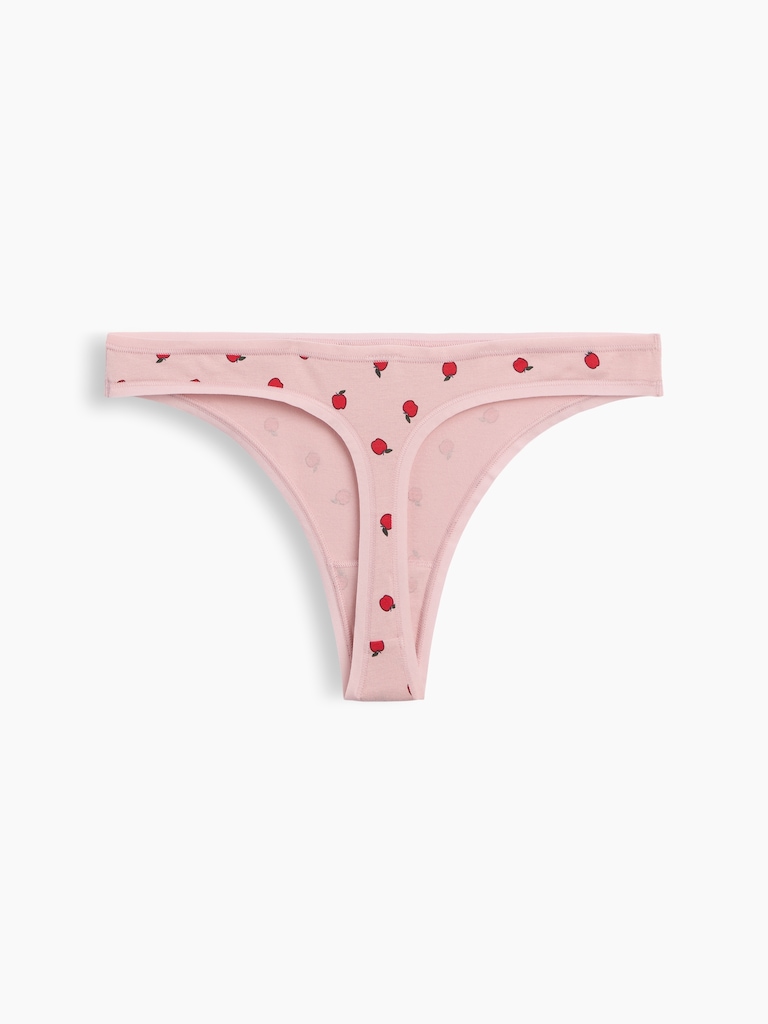 Softest Organic Stretch Cotton Thong