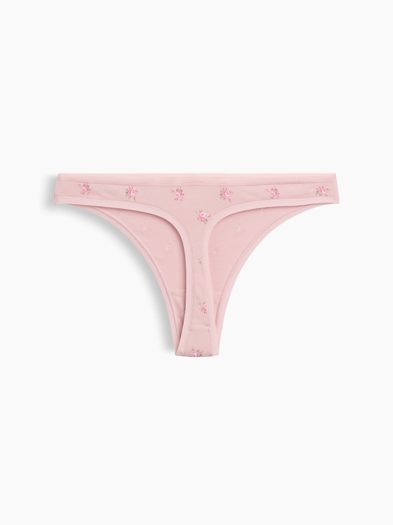 Softest Organic Stretch Cotton Thong