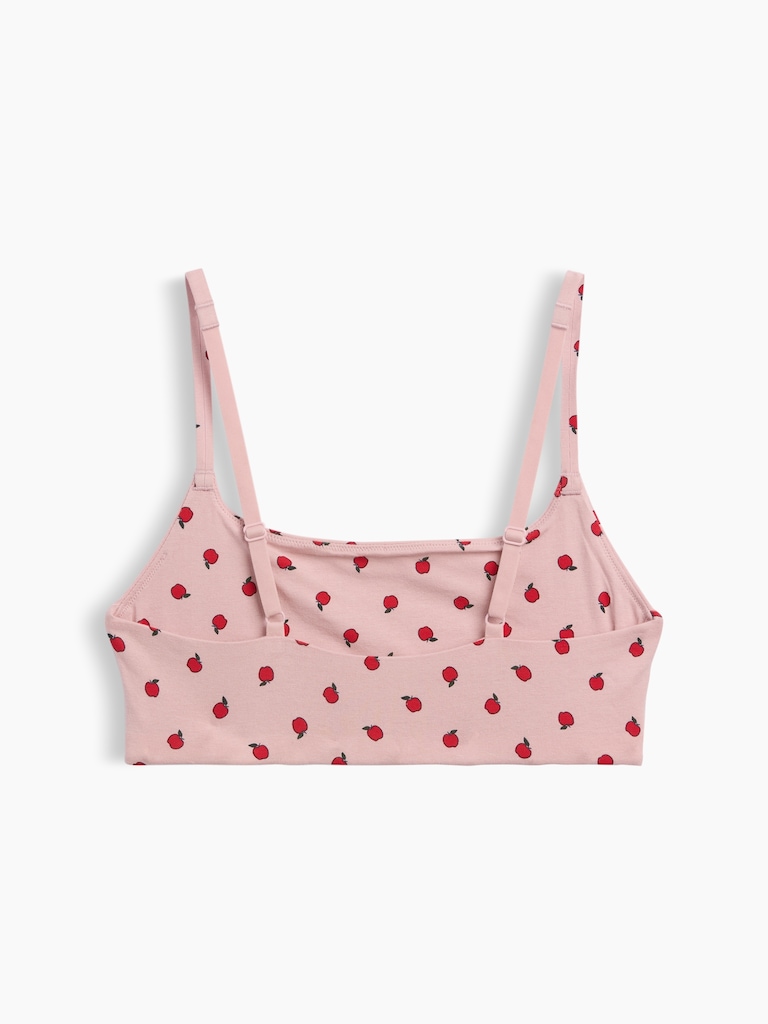 Softest Organic Stretch Cotton Scoop Bralette