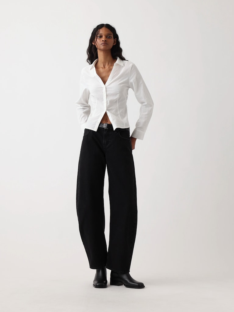 Textured Dobby Fitted Shirt