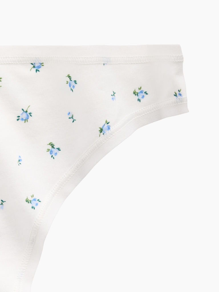 Softest Organic Stretch Cotton Thong