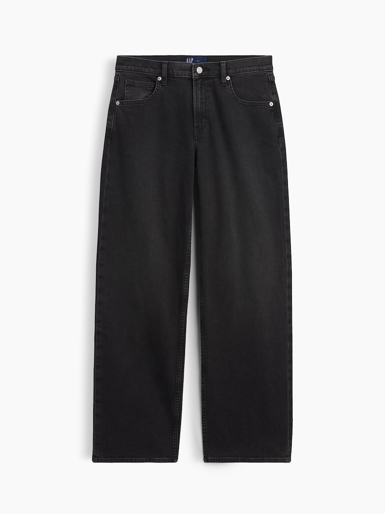 Low Rise '90s Loose Jeans