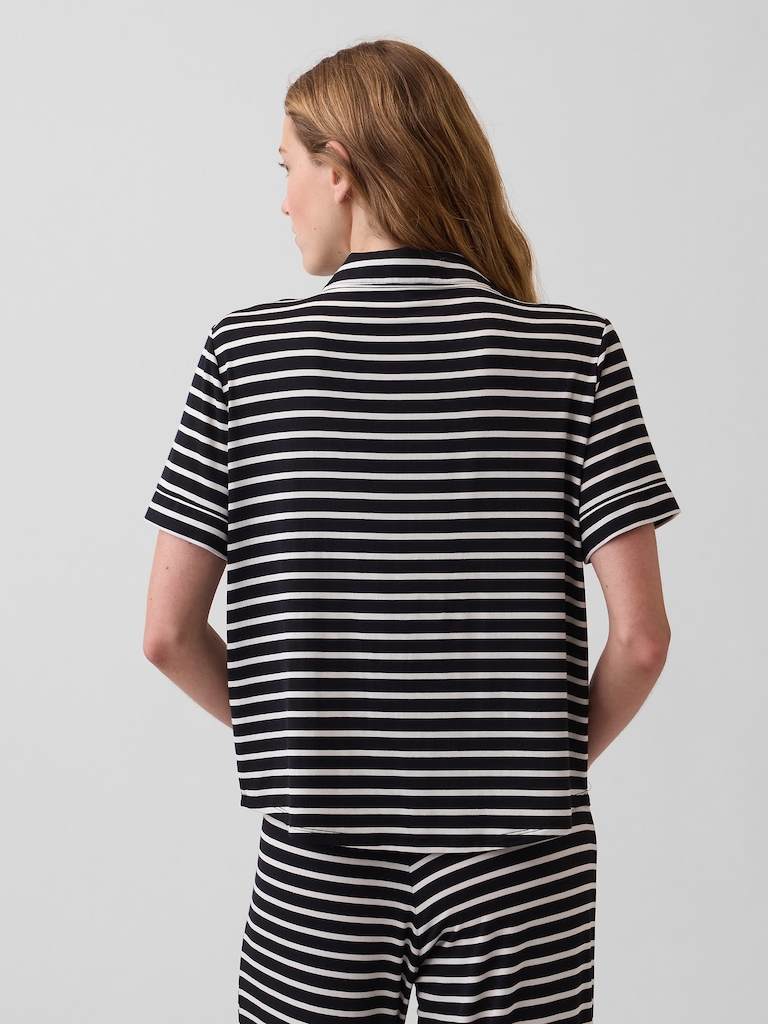 Softest Modal PJ Top