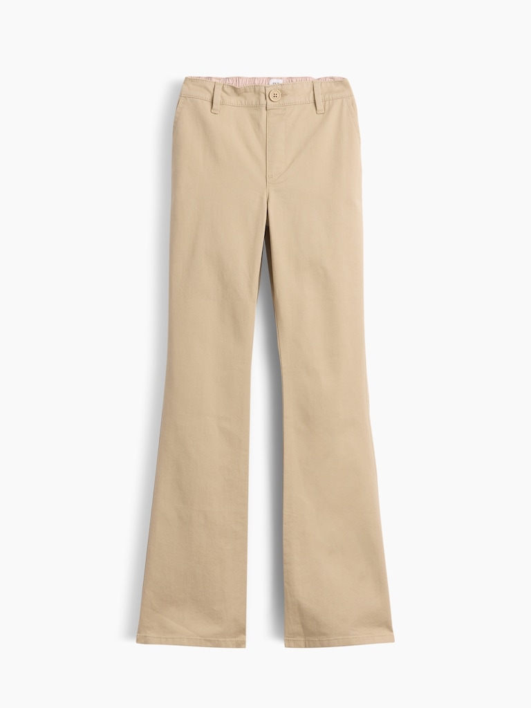 Kids Uniform Flare Chino Pants