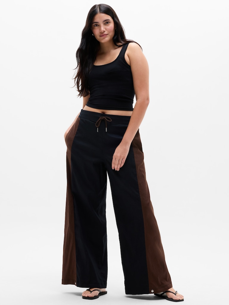Superlinen Blend Wide Leg Pant