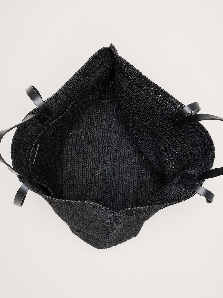 Raffia Straw Tote