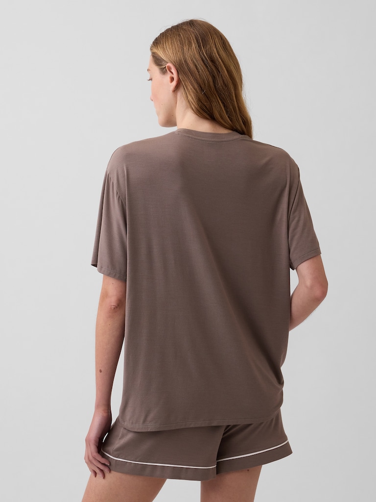 SoftMade Modal Oversized PJ T-Shirt