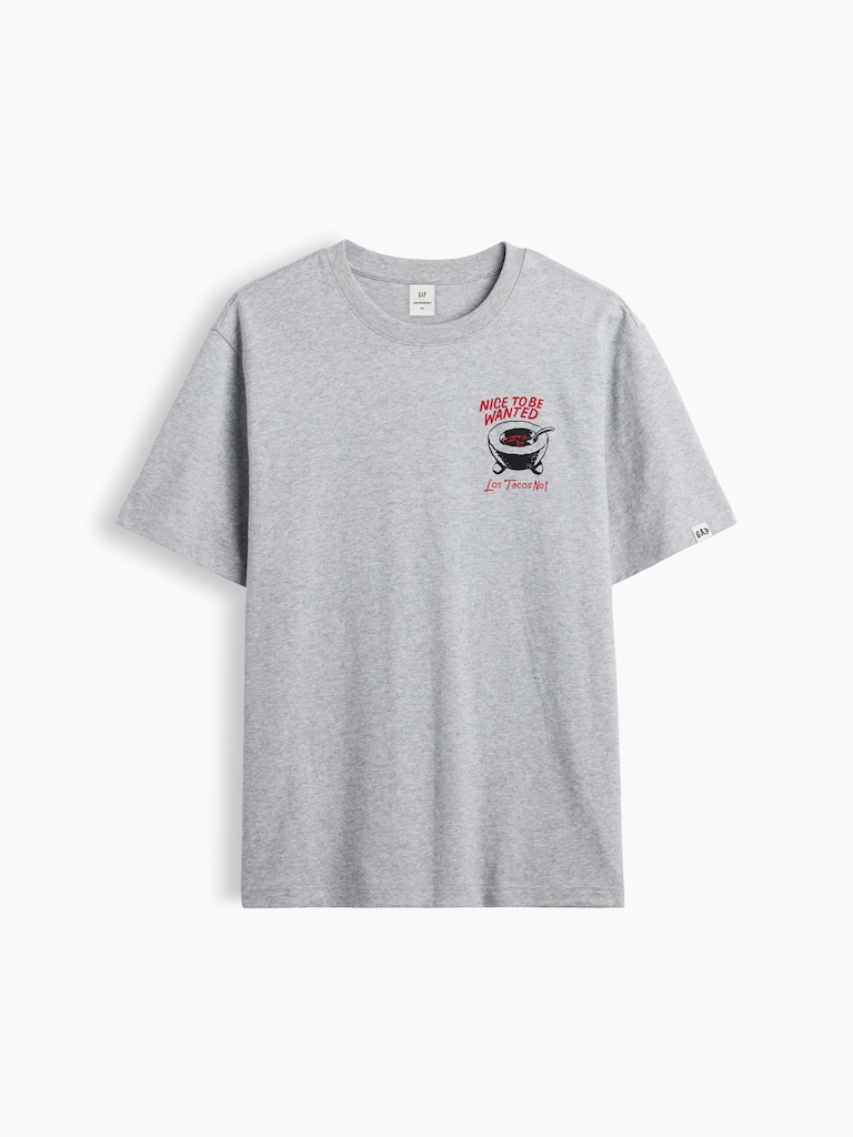 Adult Los Tacos No. 1 Relaxed Graphic T-Shirt