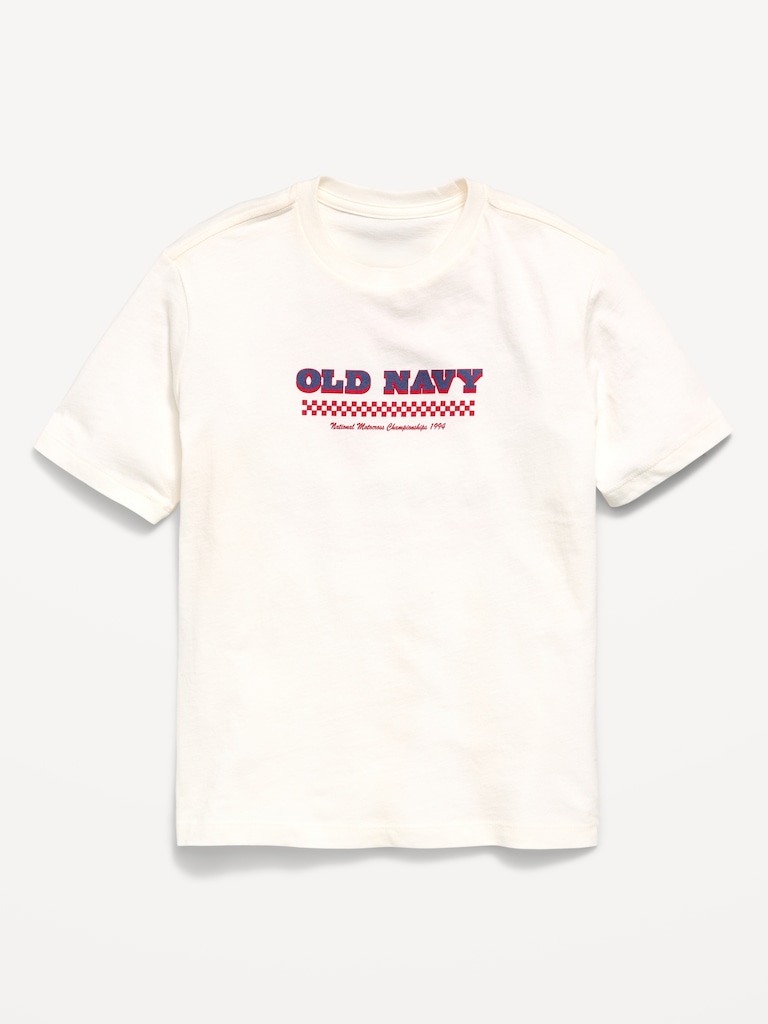 Short-Sleeve Logo-Graphic T-Shirt for Boys