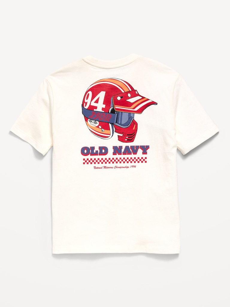 Short-Sleeve Logo-Graphic T-Shirt for Boys
