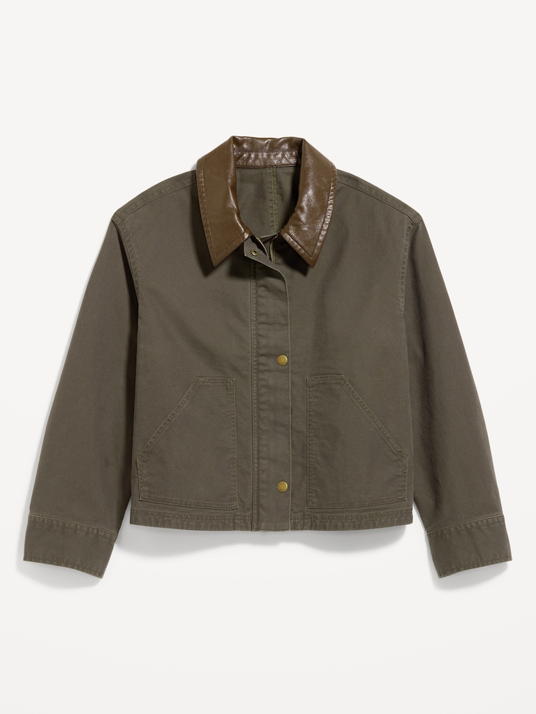 Cropped Barn Jacket