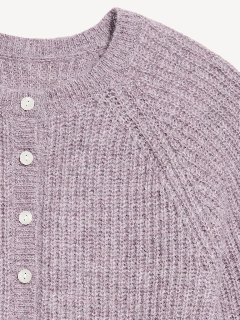 Cozy Crew-Neck Cardigan