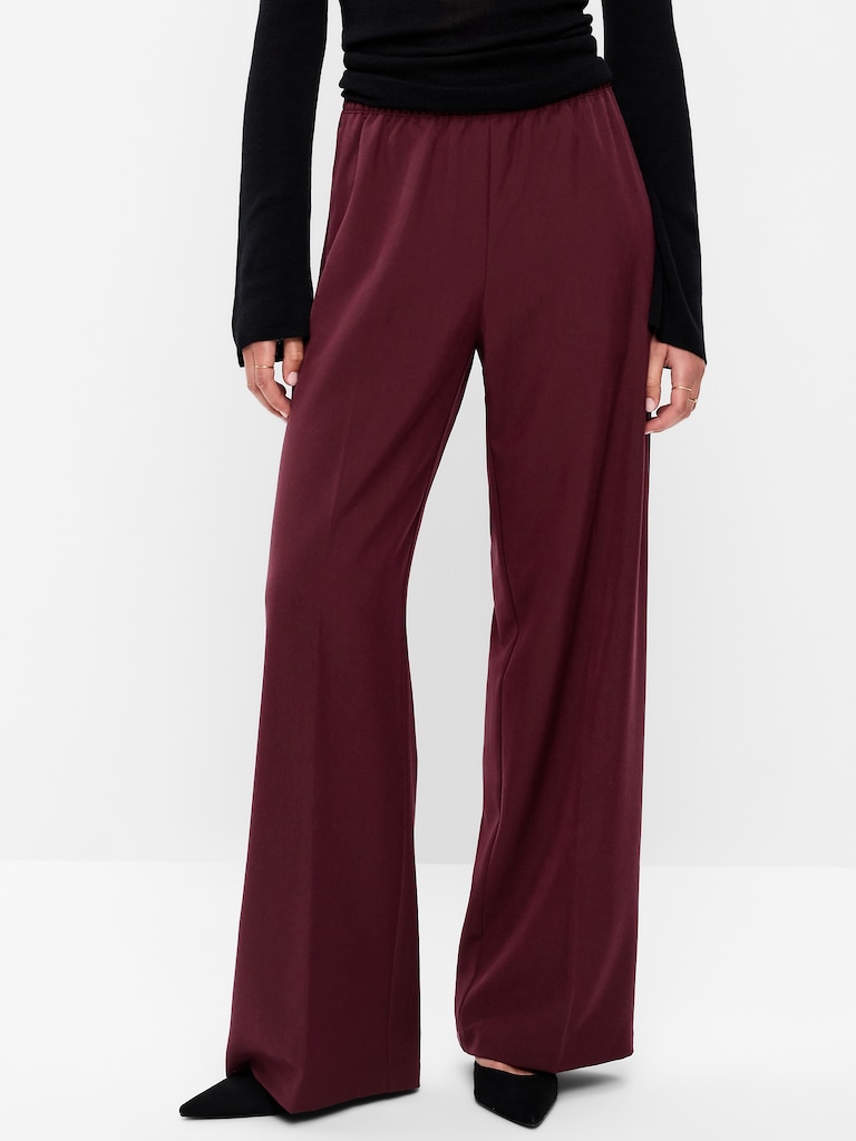 High-Waisted Billie Wide-Leg Trouser
