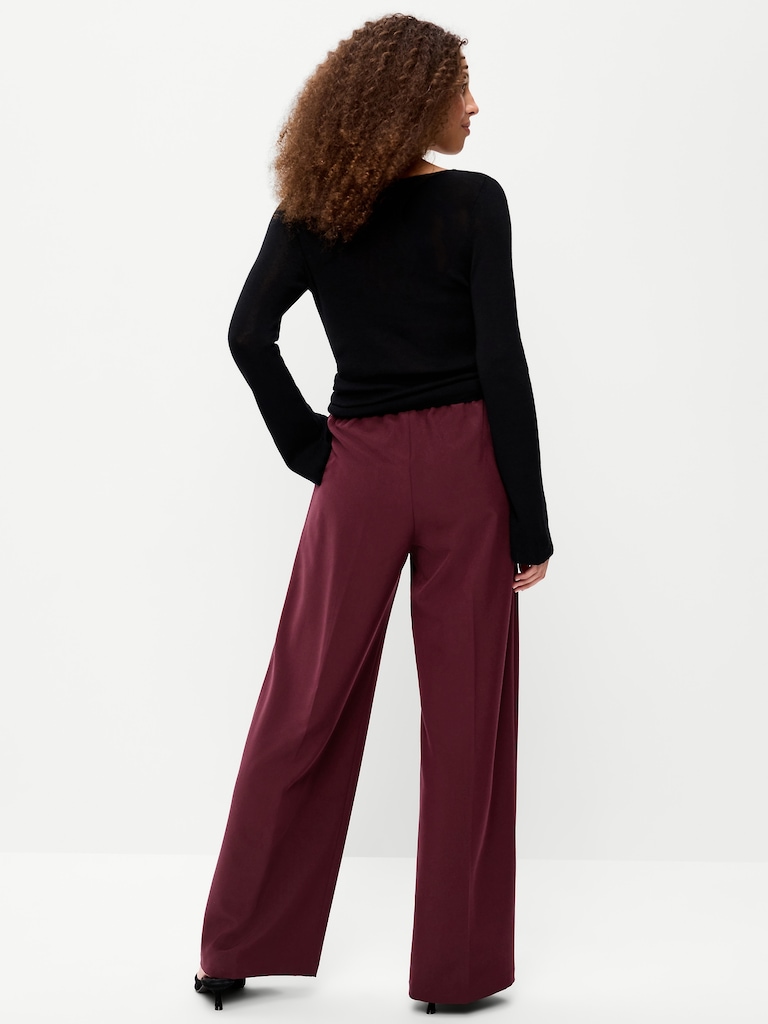 High-Waisted Billie Wide-Leg Trouser