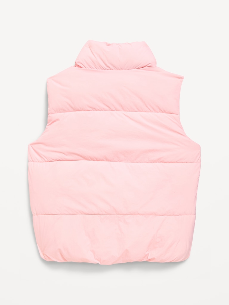 Gilet rembourré matelassé hydrorésistant pour fille
