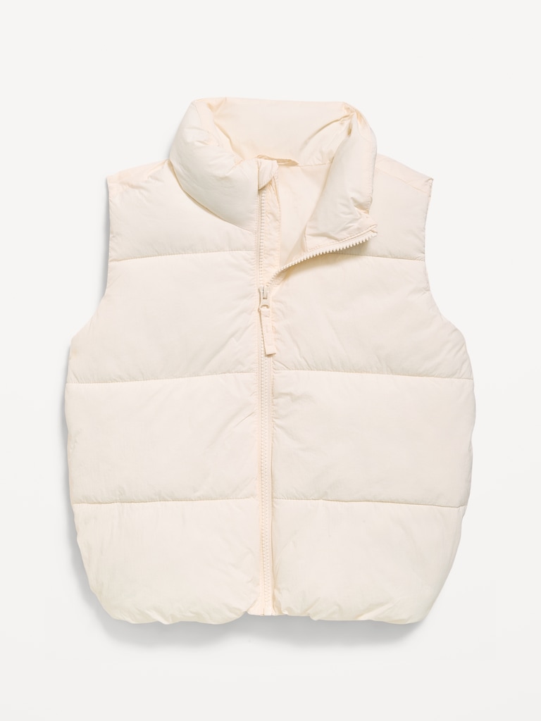 Gilet rembourré matelassé hydrorésistant pour fille
