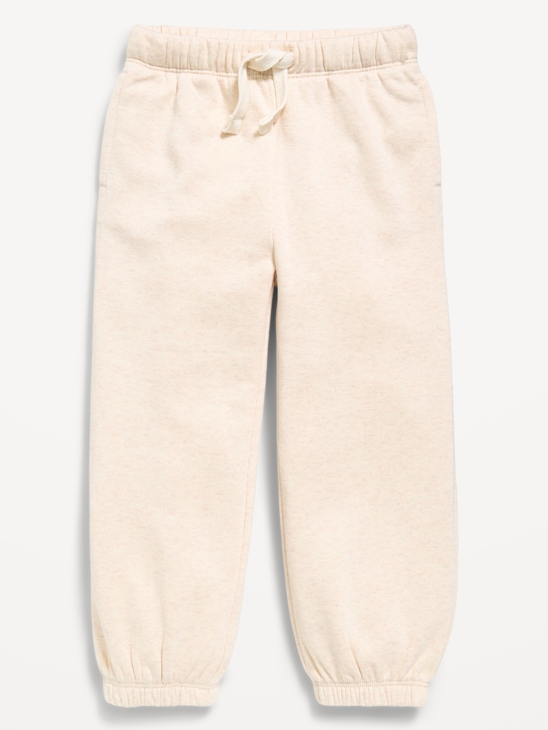Pantalon de jogging en coton ouaté pour toute-petite fille