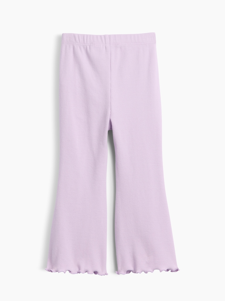 babyGap Pull-On Ribbed Flare Leggings