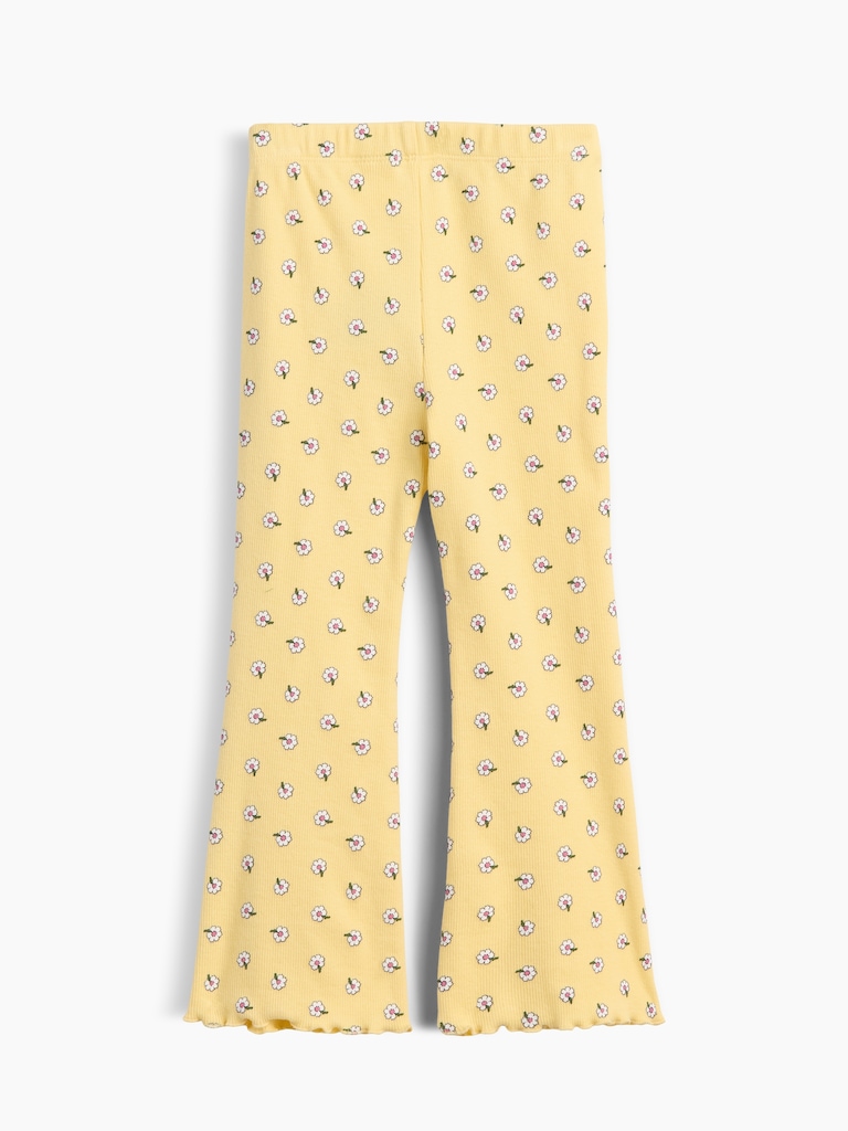 babyGap Pull-On Ribbed Flare Leggings