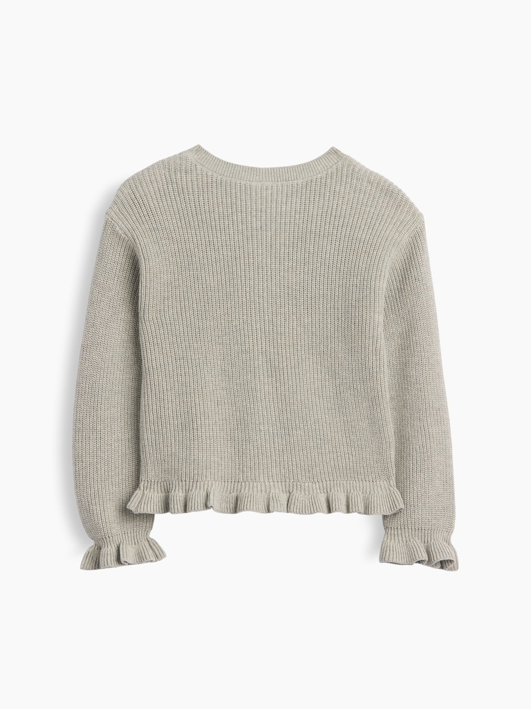 babyGap Shaker-Stitch Crewneck Cardigan