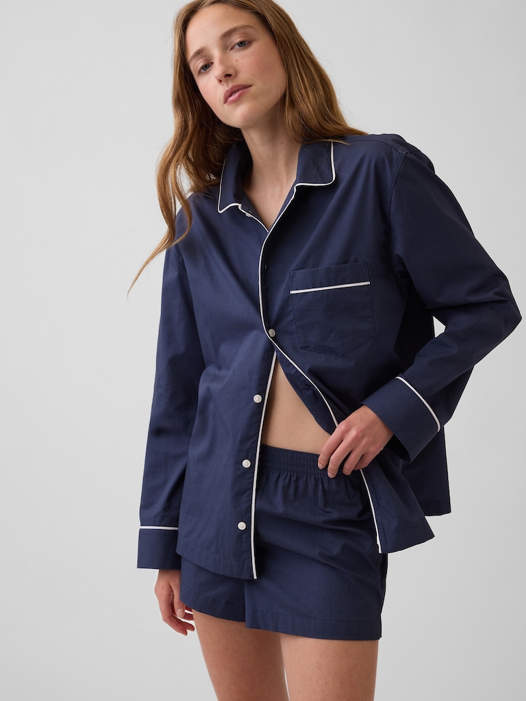 Poplin PJ Shirt