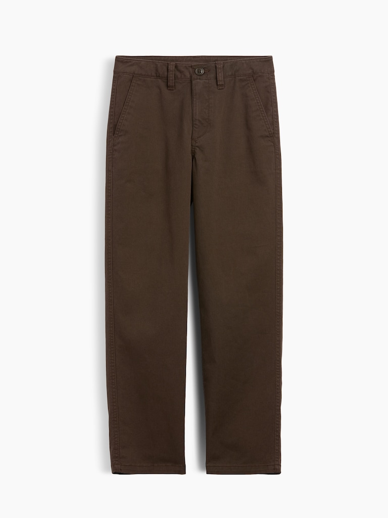 Kids Modern Uniform Loose Khakis