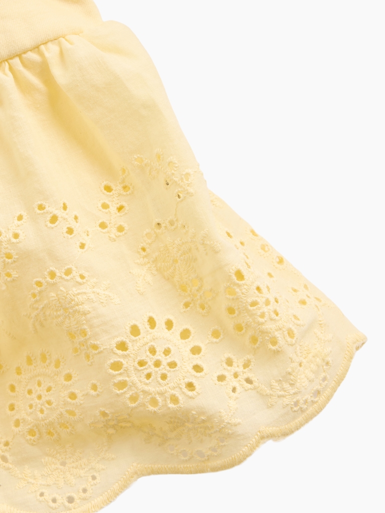 Baby & Toddler Eyelet Hem Top