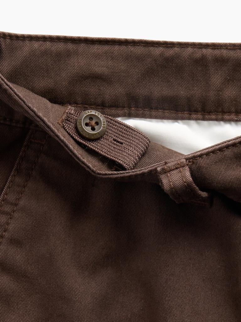 Kids Modern Uniform Loose Khakis